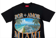 Load image into Gallery viewer, MIAMI' Love Tee - BLACK