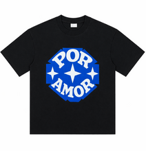 Load image into Gallery viewer, Big Blue Logo Tee - Black