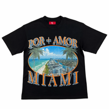 Load image into Gallery viewer, Miami Love Tee - BLACK