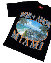 Load image into Gallery viewer, MIAMI' Love Tee - BLACK