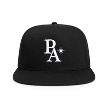 Load image into Gallery viewer, Baseball Logo SnapBack Hat - Black
