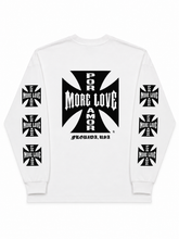 Load image into Gallery viewer, Iron Cross Long Sleeve Tee - White
