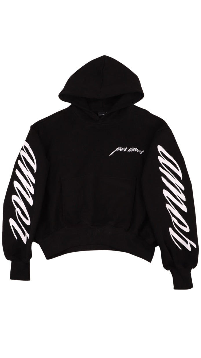 CURSIVE AMOR HOODIE